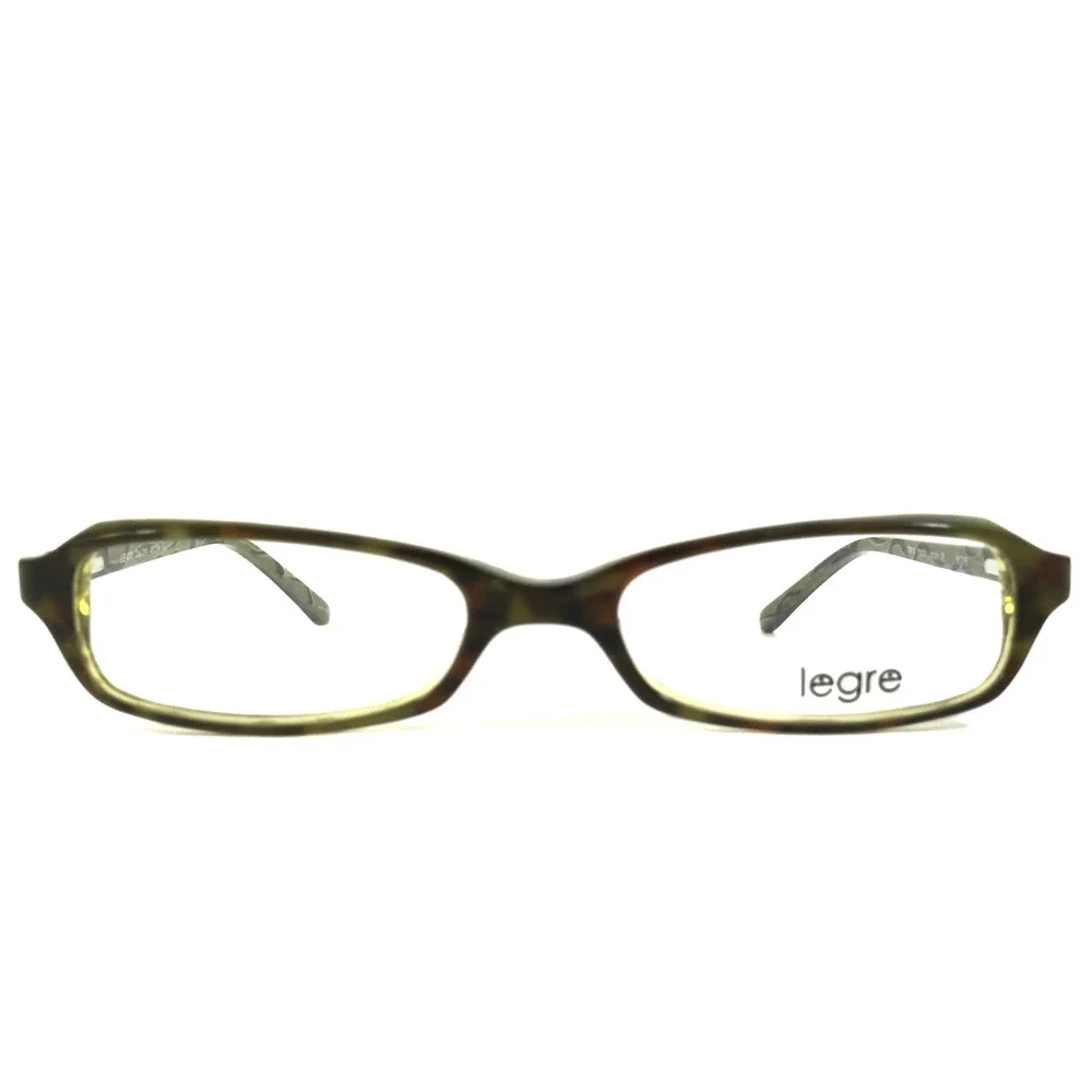 Legre Petite Eyeglasses Frames LE-071 Col.314 Olive Green Tortoise 49-18-140